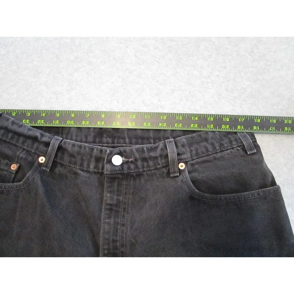 Vintage Levi's‎ Jeans Men's W36 L27 Black 560 Loose Fit Tapered Denim